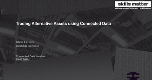 Trading Alternative Investments using Connected Data & Machine Learning