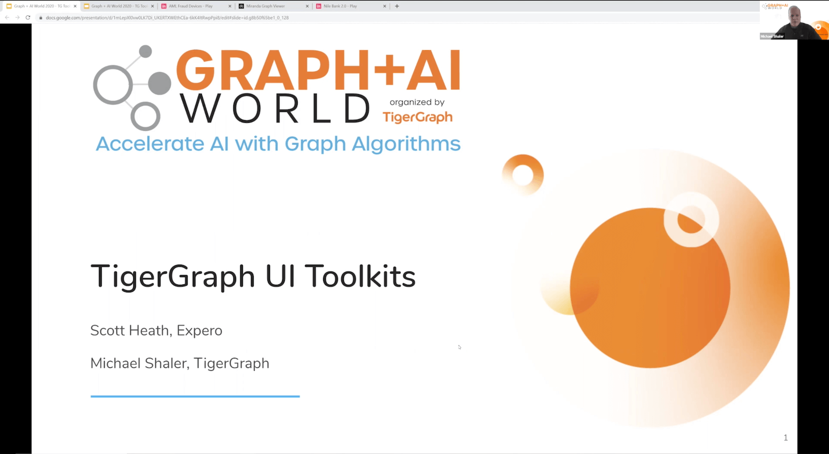 TigerGraph UI ToolKits Financial Crimes