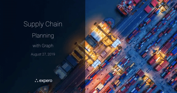 Supply Chain Planning with Graph