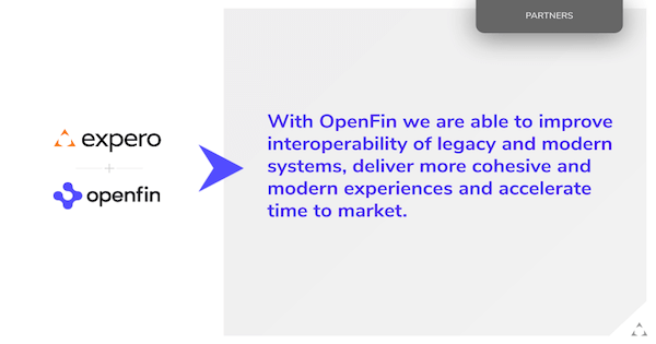 OpenFin & Expero present: Real World Platform & UX Design for the Modern Financial Desktop